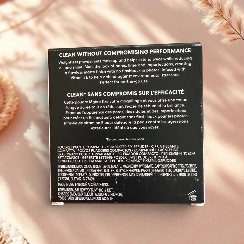 bareMinerals - Original Mineral Veil - Pressed Setting Powder - Sheer Tan *NIB*